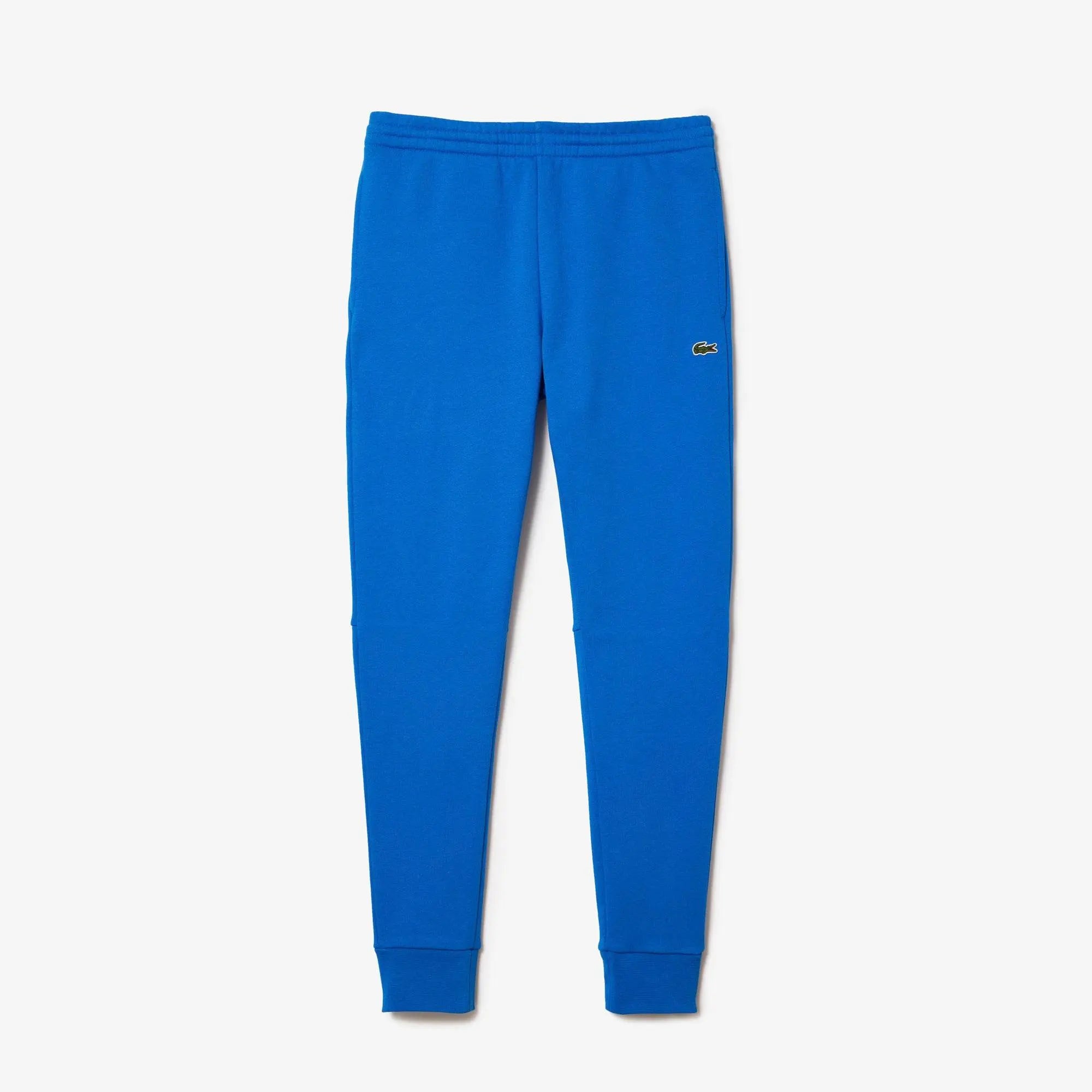 Lacoste Men’s Kangaroo Pocket Zip Up Hoodie & Tapered Fit Trackpants Set - Blue SIY - BLVD