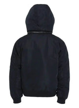Jordan Craig - Kids Squadron Hooded Bomber Jacket - Black - BLVD