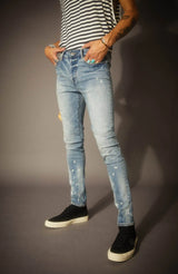 Bluecarats The Mcqueen 5-Pkt Slim-Fit Jean - Bleach Splatter - BLVD