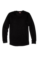 City Lab Fitted Thermal Shirt Black - BLVD