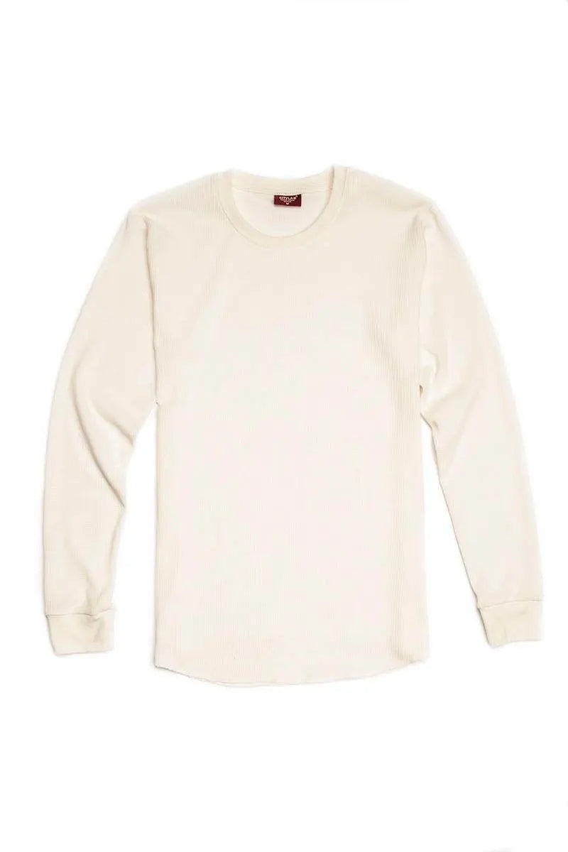 City Lab Fitted Thermal Shirt Cream - BLVD