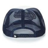 Cookies Puttin In Work Mesh Trucker Hat White Yellow - BLVD