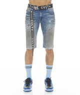 Cult Of Individuality Rocker Short Stretch W/ Belt In Vapor - BLVD