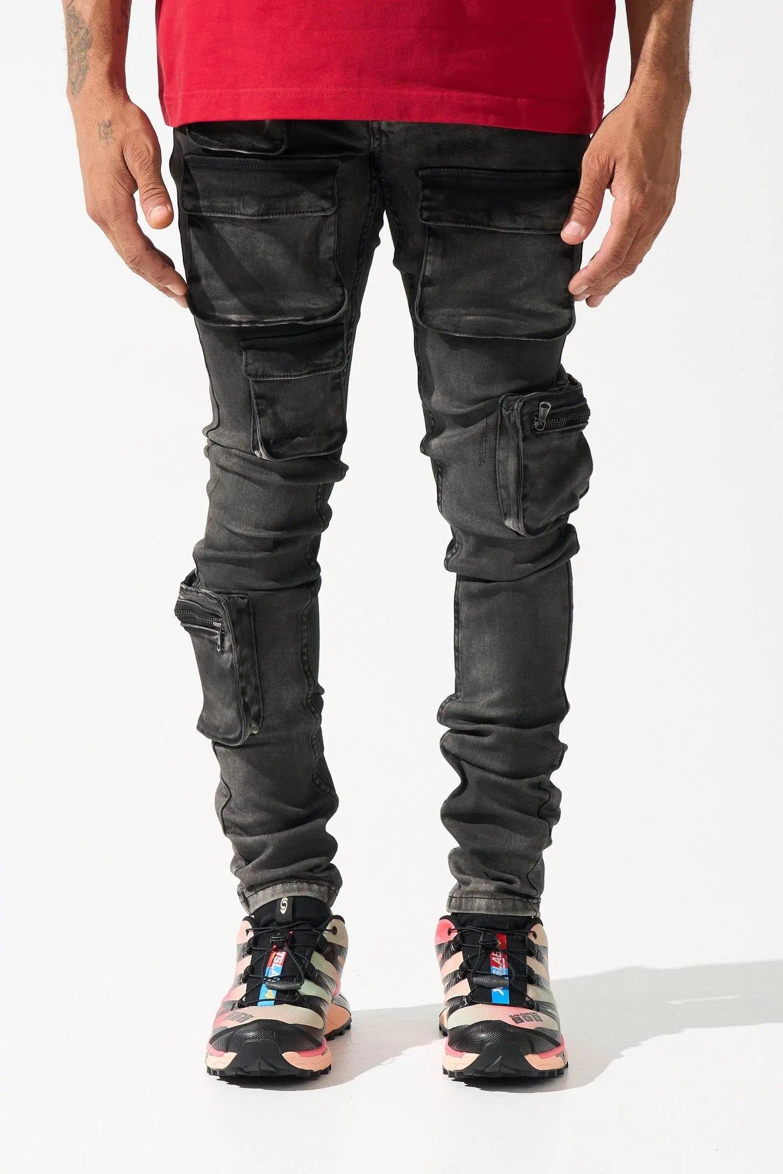 Serenede ''Current'' Cargo Jeans - Grey - BLVD