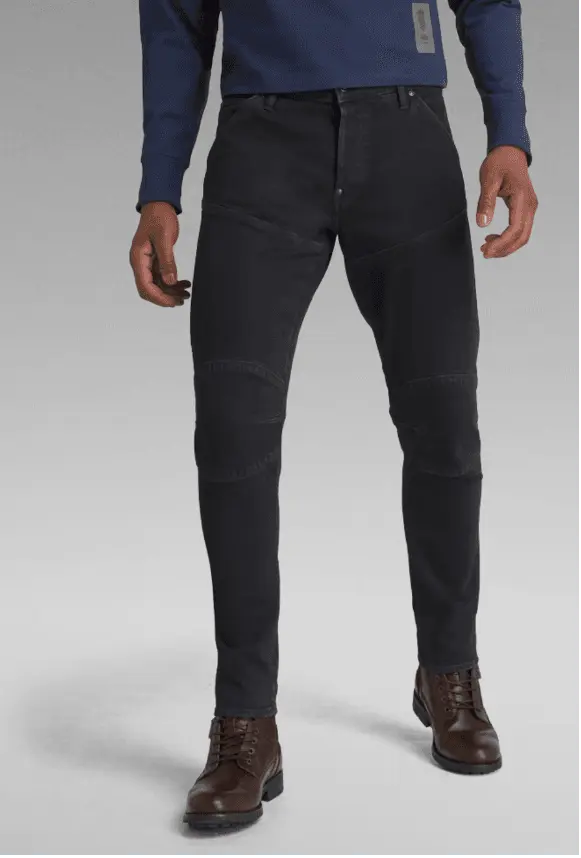 G-star Men 5620 3D Slim Jeans Worn In Black Varnish - BLVD