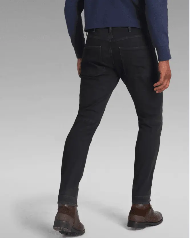 G-star Men 5620 3D Slim Jeans Worn In Black Varnish - BLVD