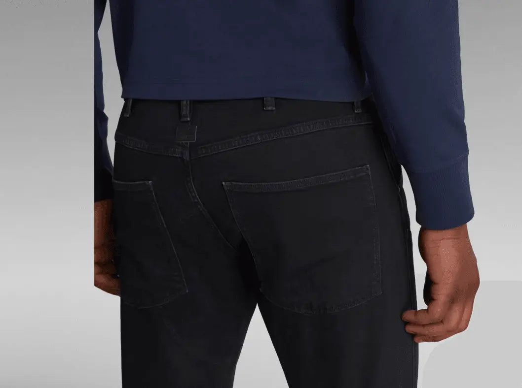 G-star Men 5620 3D Slim Jeans Worn In Black Varnish - BLVD