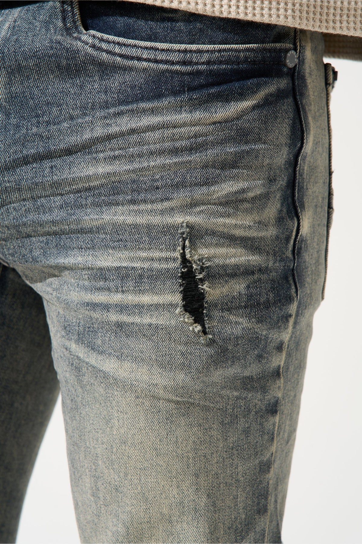 Serenede GUNMETAL Jeans - Metal Serenede