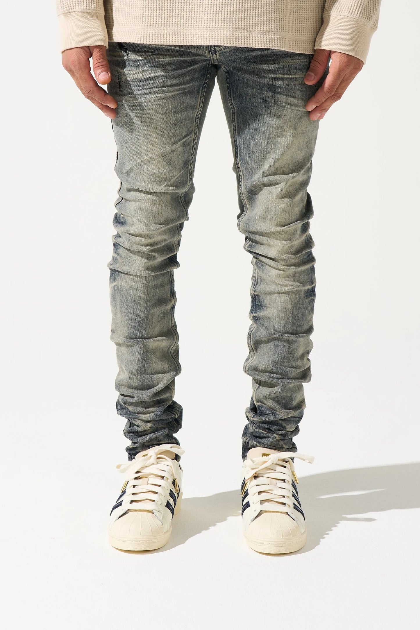 Serenede GUNMETAL Jeans - Metal