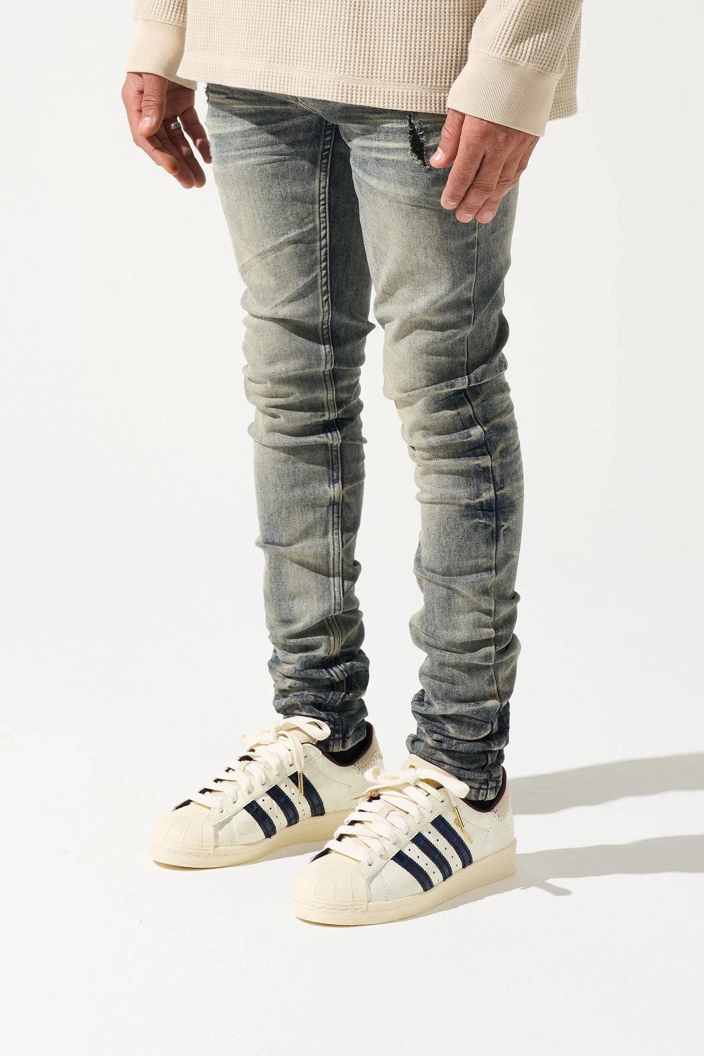 Serenede GUNMETAL Jeans - Metal