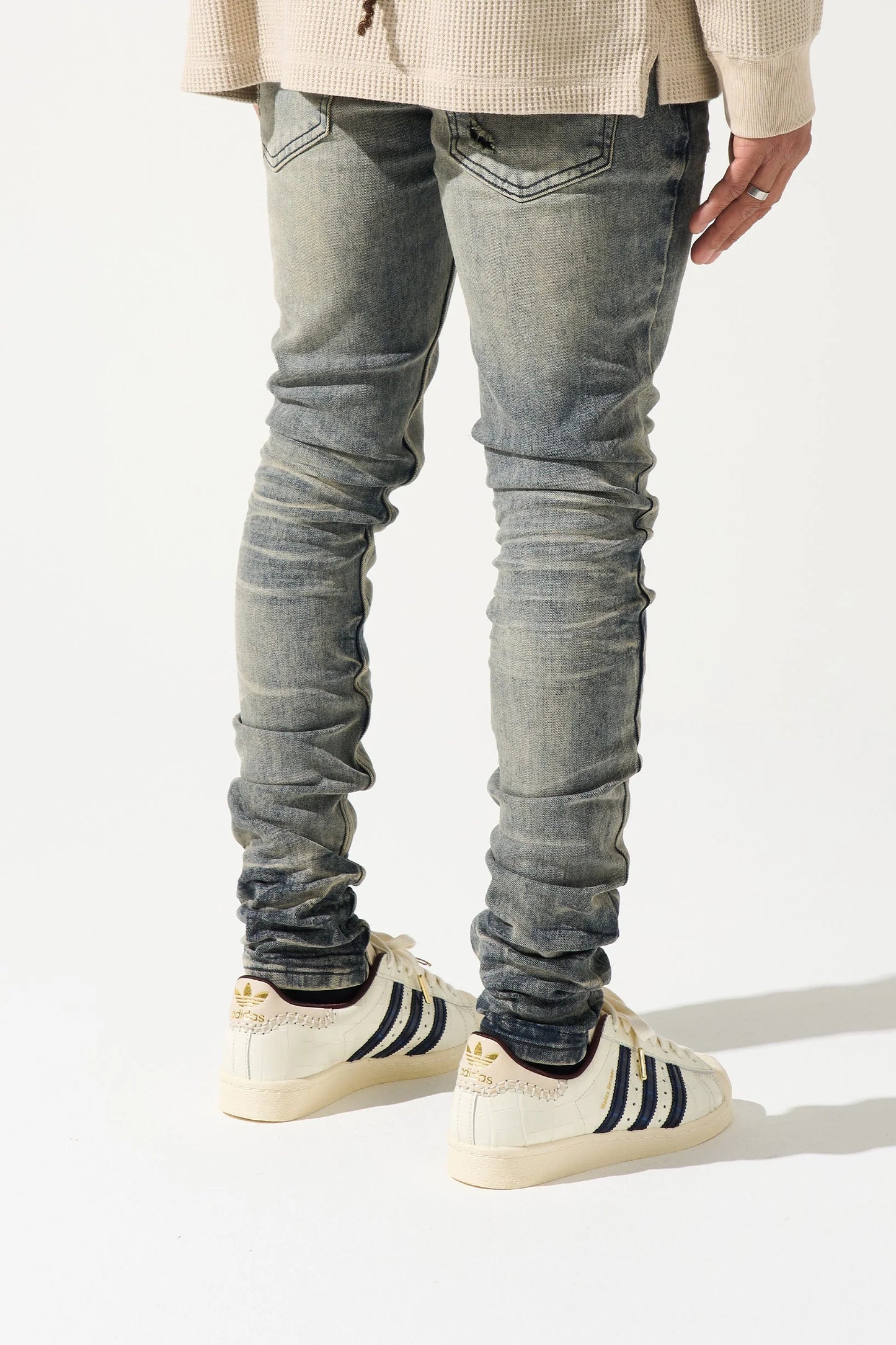 Serenede GUNMETAL Jeans - Metal