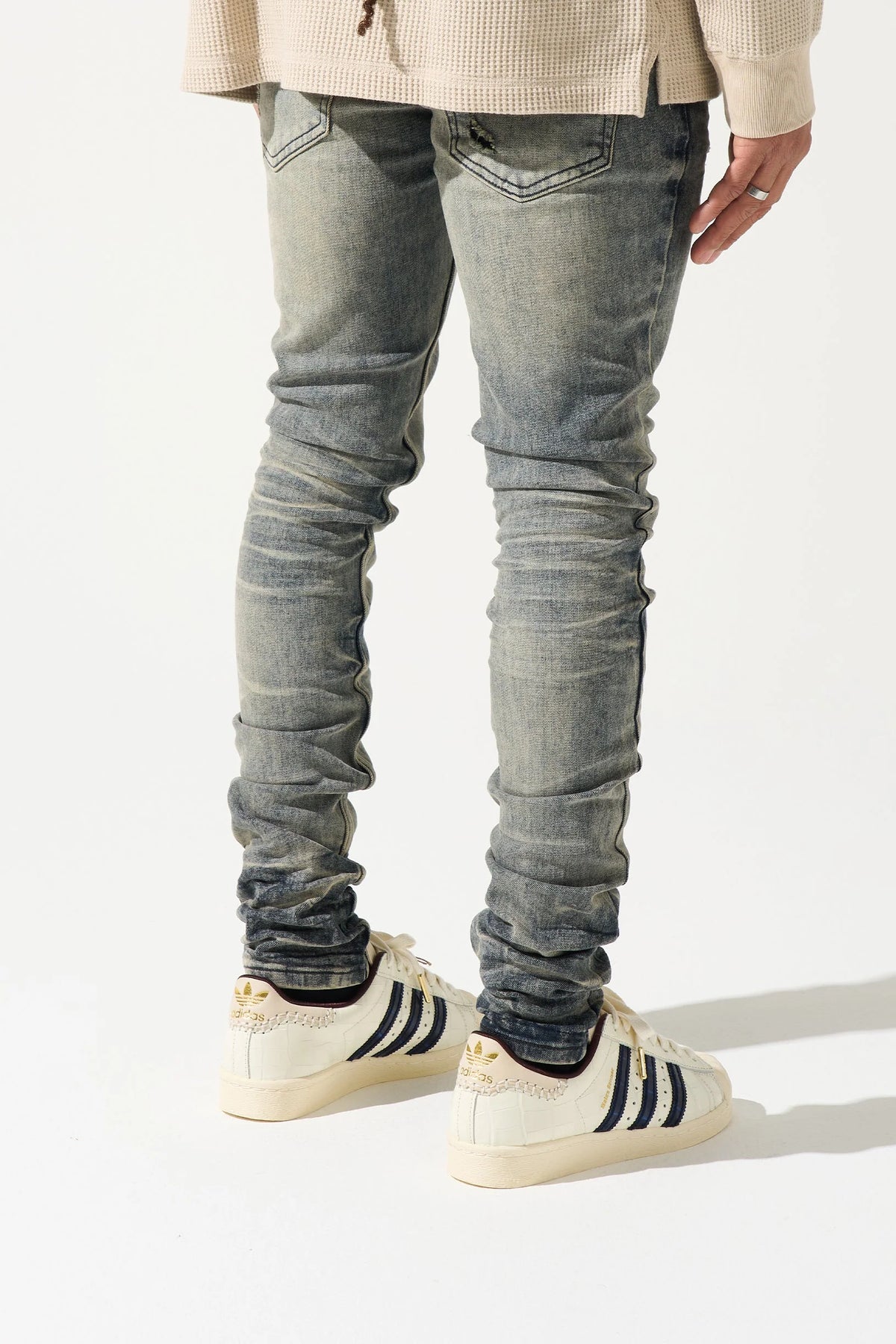 Serenede GUNMETAL Jeans - Metal Serenede