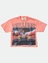 Bkys - Men's "Hell Run" F-terry Cropped T-shirt
