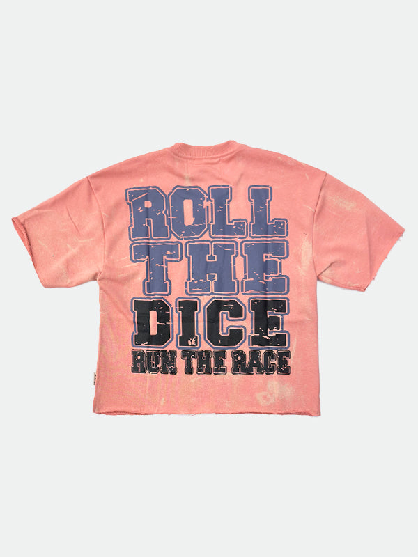 Bkys - Men's "Hell Run" F-terry Cropped T-shirt