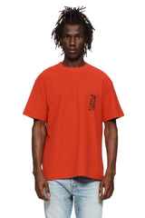 Purple Brand Men Stacked Red T-shirt - P104-TJRS323