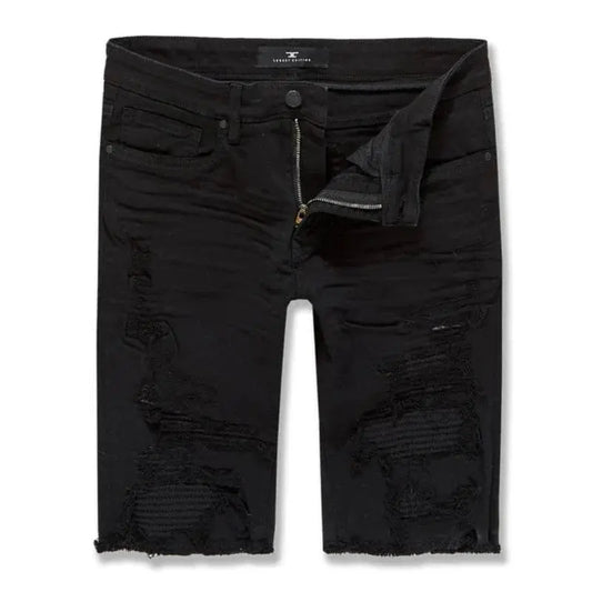 Jordan Craig Siena Denim Shorts (Black Out) - BLVD