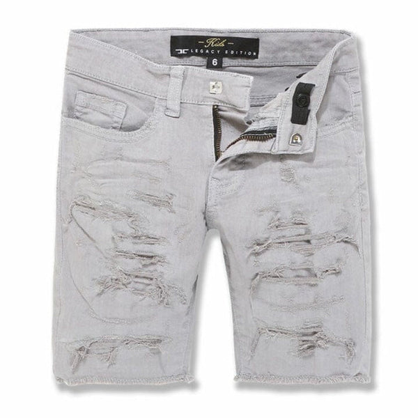 Jordan Craig Kids Tulsa Twill Shorts - Light Grey - J3187SK