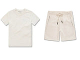 Jordan Craig Kids Paradise Tonal Shorts Set - Bone