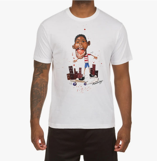 GFA - In The City Ss Tee - White