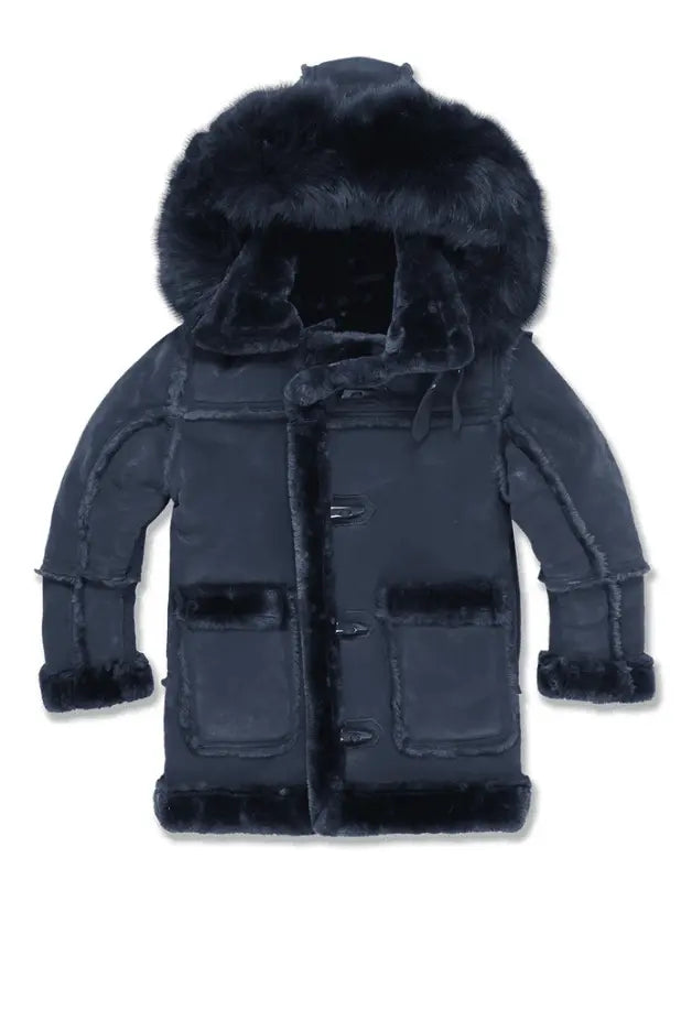 Jordan Craig Kids Denali Shearling Jacket (Navy) 91540K 91540B - BLVD