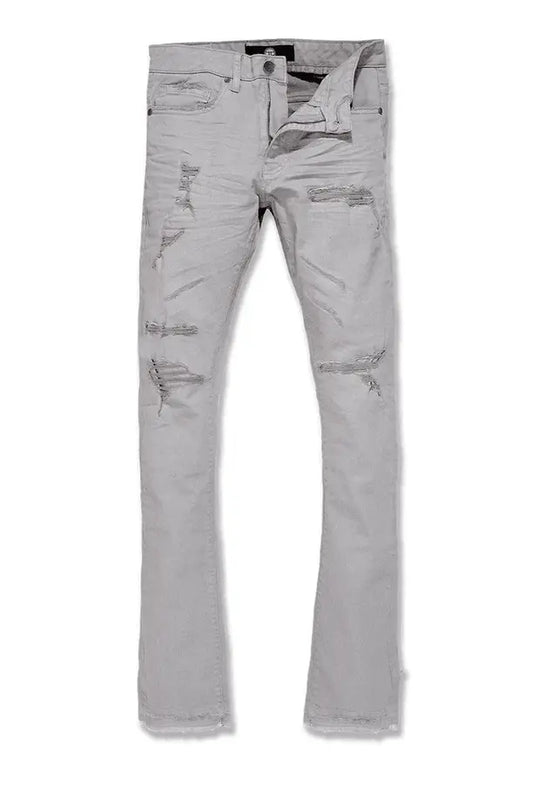 Jordan Craig Martin Stacked - Flare Denim - Grey JTF955R - BLVD