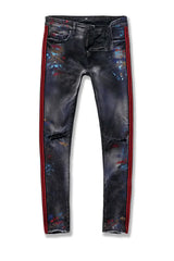Jordan Craig Men's Sean - Talladega Striped Denim (Raptor) - BLVD