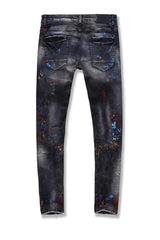 Jordan Craig Men's Sean - Talladega Striped Denim (Raptor) - BLVD