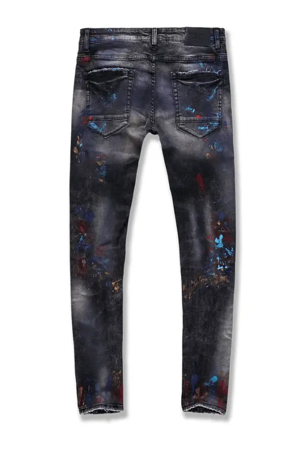 Jordan Craig Men's Sean - Talladega Striped Denim (Raptor) - BLVD