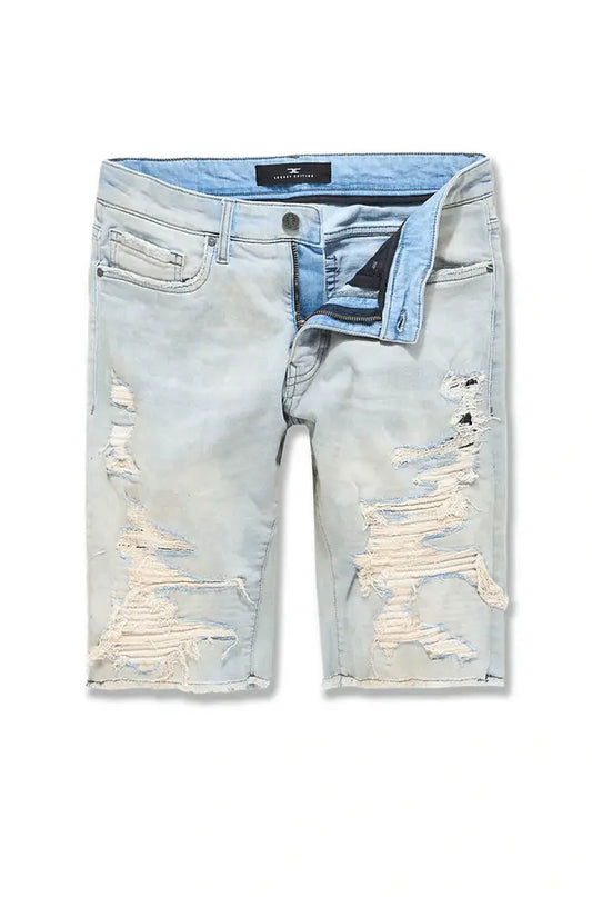 Jordan Craig Siena Denim Shorts (Iced Lager) - BLVD
