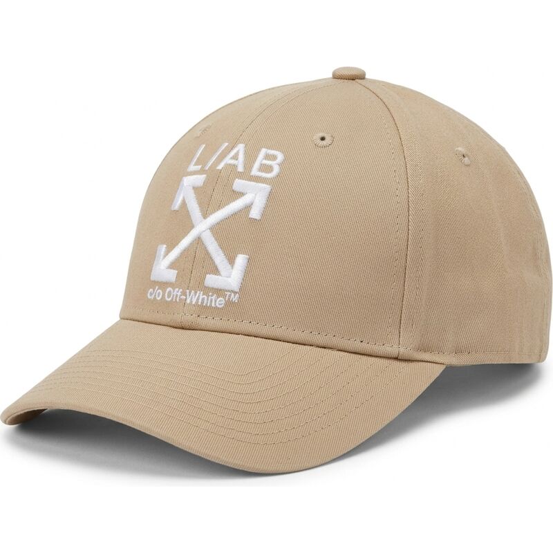 L/AB c/o Off-White™ -  Clamp Arrows Curved Strapback Cap Hat