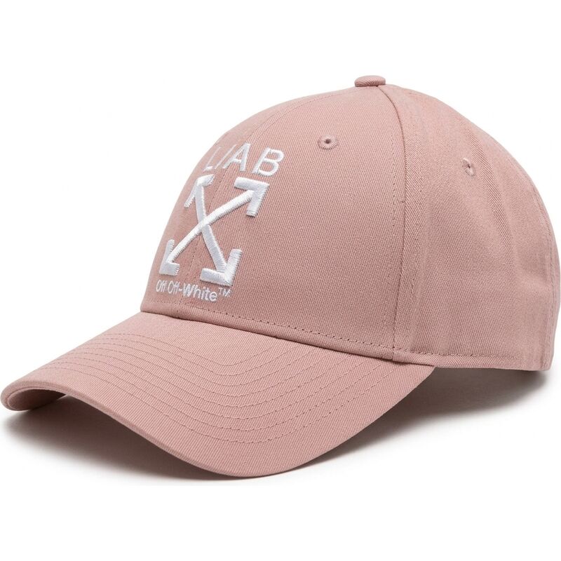 L/AB c/o Off-White™ -  Clamp Arrows Curved Strapback Cap Hat