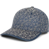 L/AB c/o Off-White™ - Curved Brim Off Jacquard Canvas Adjustable Cap