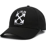 L/AB c/o Off-White™ -  Clamp Arrows Curved Strapback Cap Hat