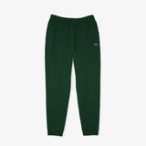 Lacoste Men’s Kangaroo Pocket Color-Block Sweatshirt Hoodie & Tapered Fit Fleece Trackpants Set Green 132 - BLVD