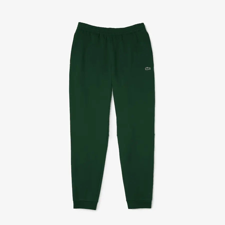 Lacoste Men’s Kangaroo Pocket Color-Block Sweatshirt Hoodie & Tapered Fit Fleece Trackpants Set Green 132 - BLVD