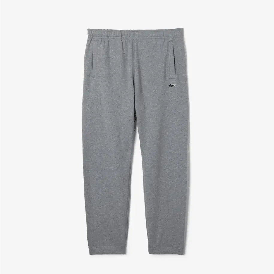 Lacoste Men's Loose Fit Crocodile Hooded Sweatshirt & Print Trackpants Set Grey YRD - BLVD