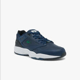 Lacoste Men's Storm 96 Lo Synthetic and Leather Sneakers Navy • NB0 - BLVD