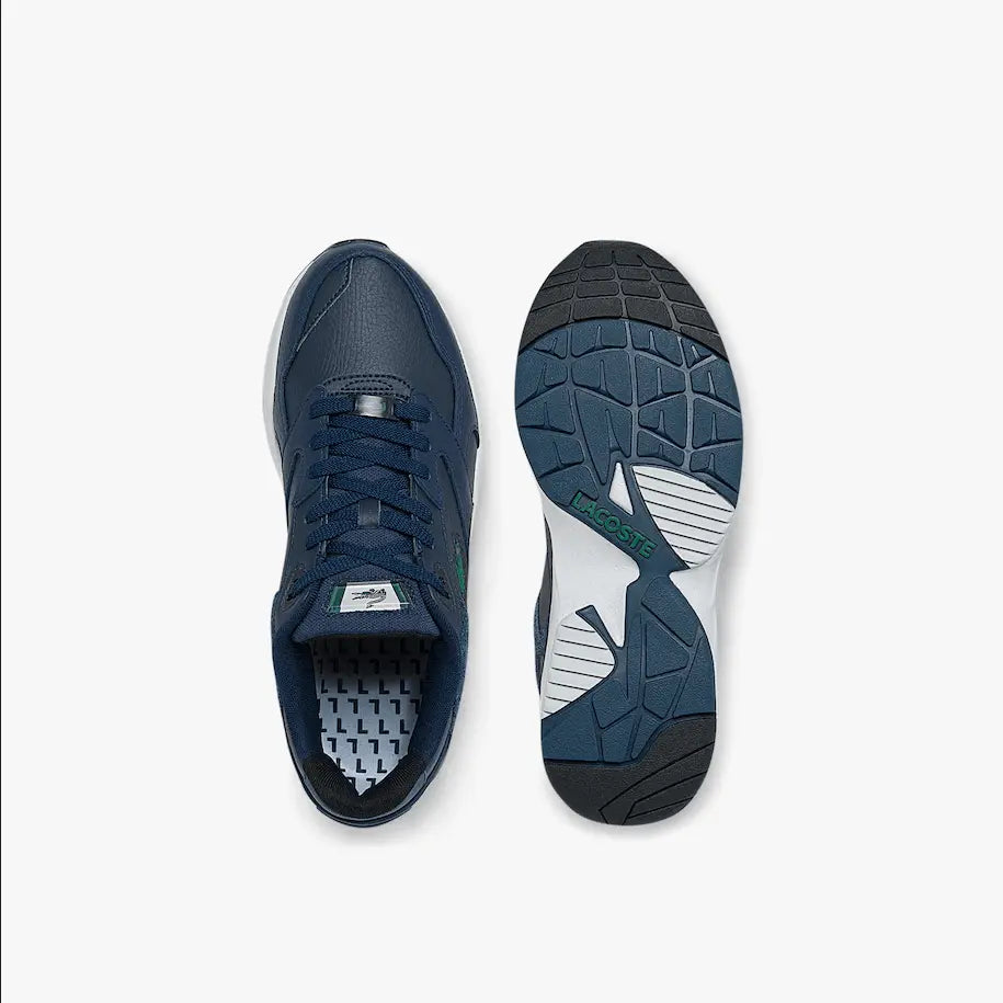 Lacoste Men's Storm 96 Lo Synthetic and Leather Sneakers Navy • NB0 - BLVD