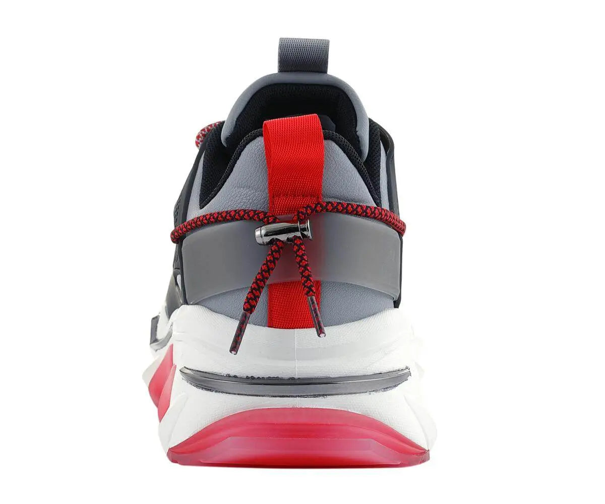 Mazino Men Lolite-011 Sneaker - Grey / Red / Black - BLVD