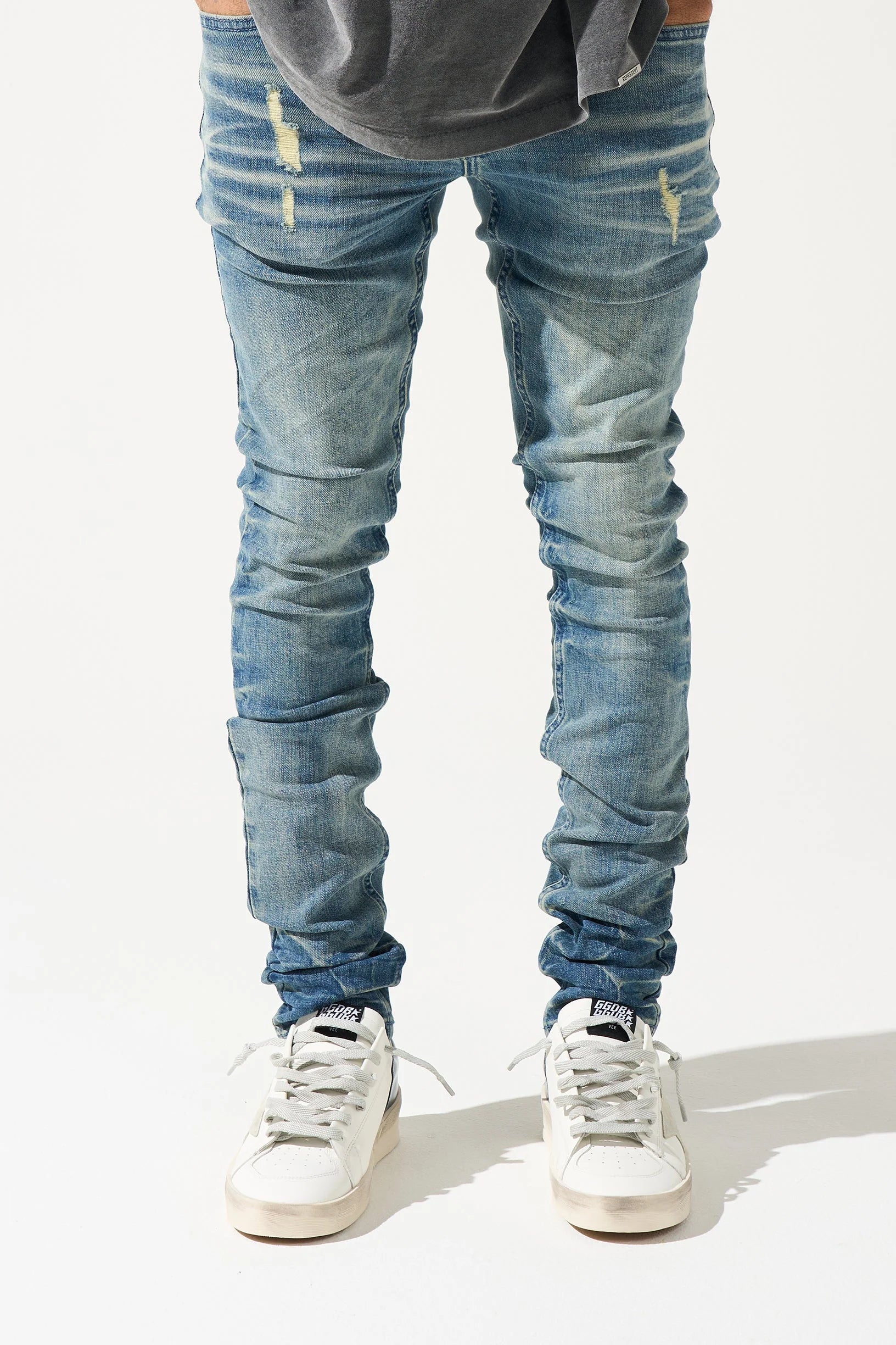 Serenede NEPTUNE Jeans - Mid Blue Serenede