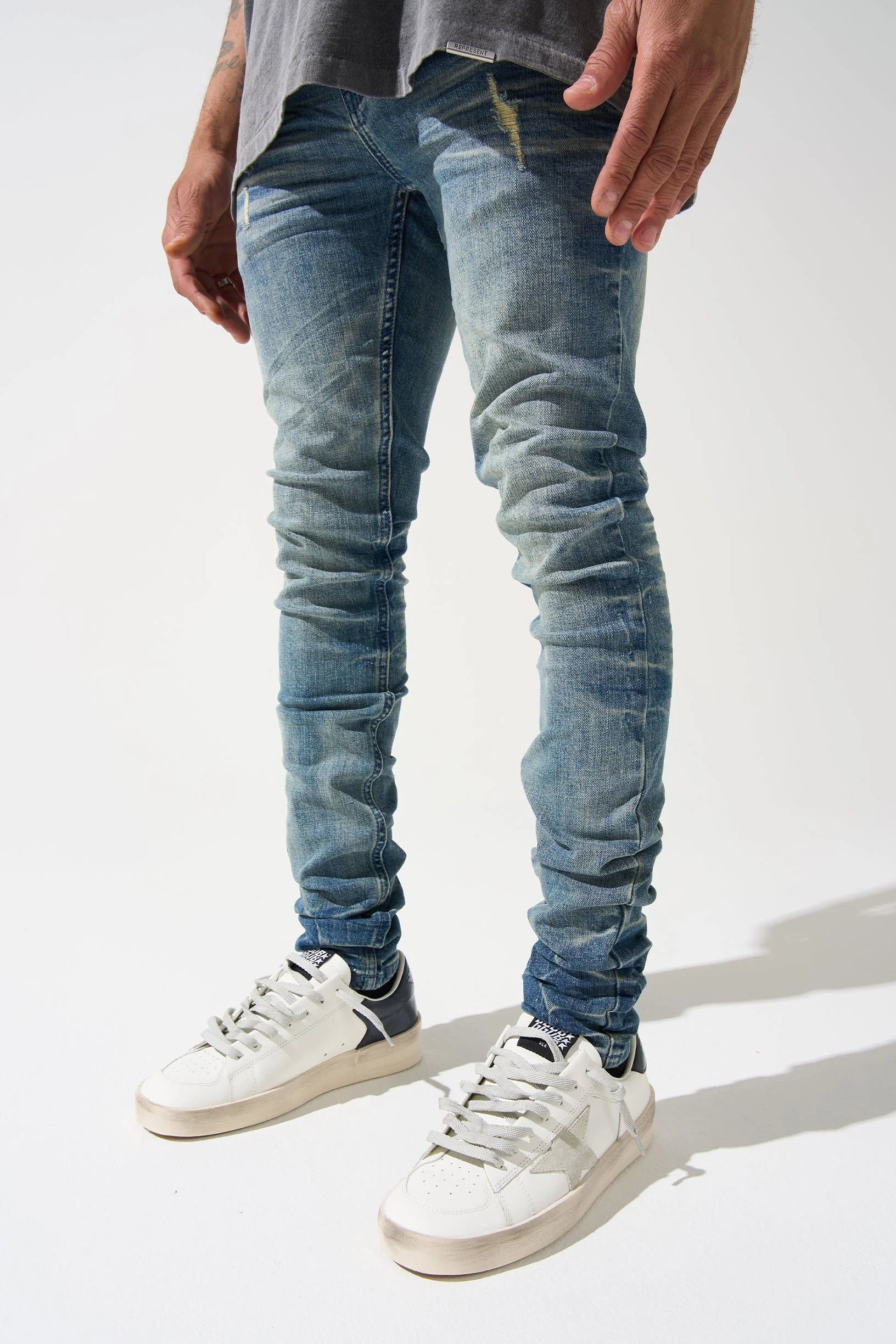 Serenede NEPTUNE Jeans - Mid Blue Serenede