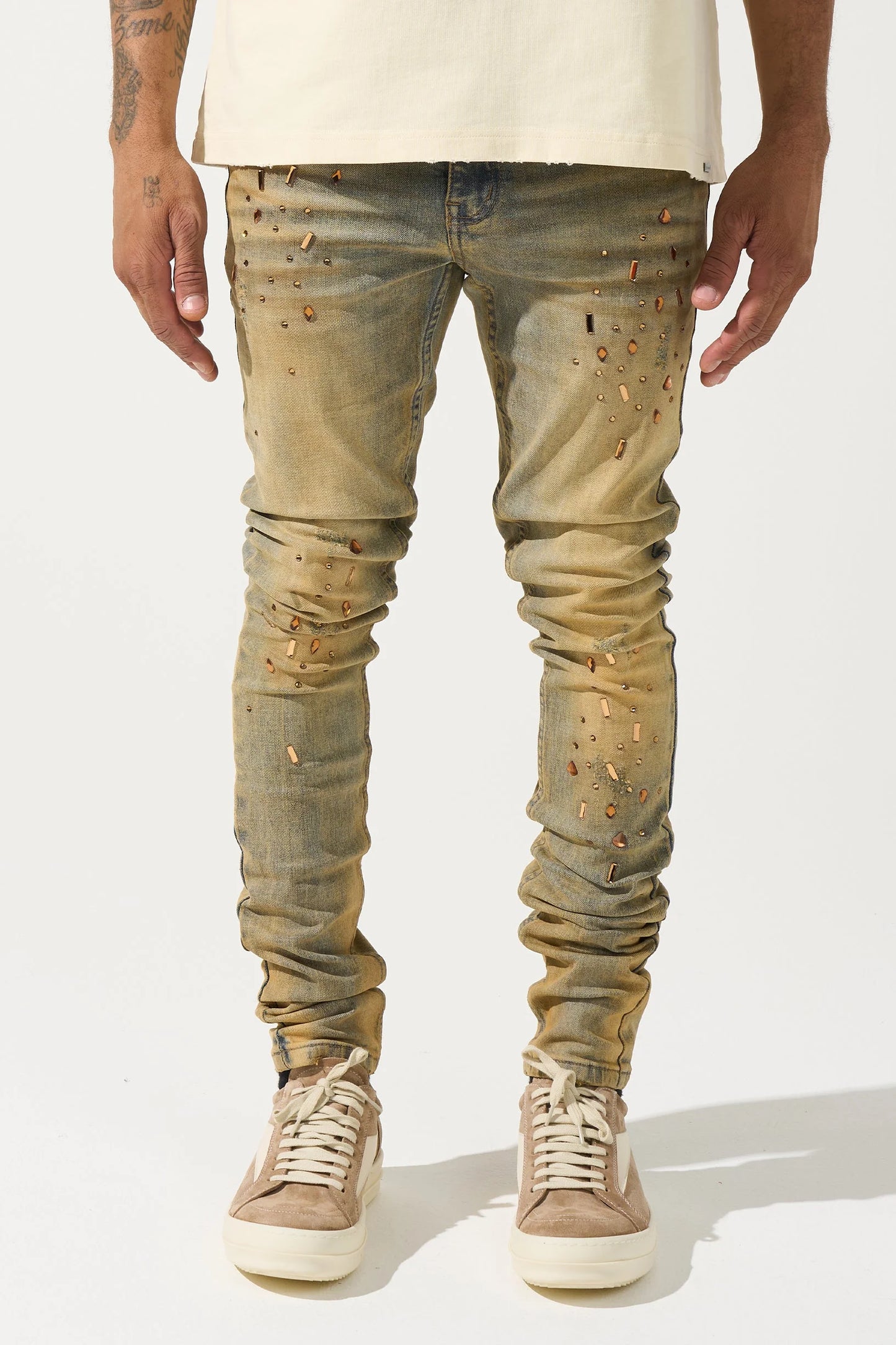 Serenede ''Networth' Jeans - Sand Wash