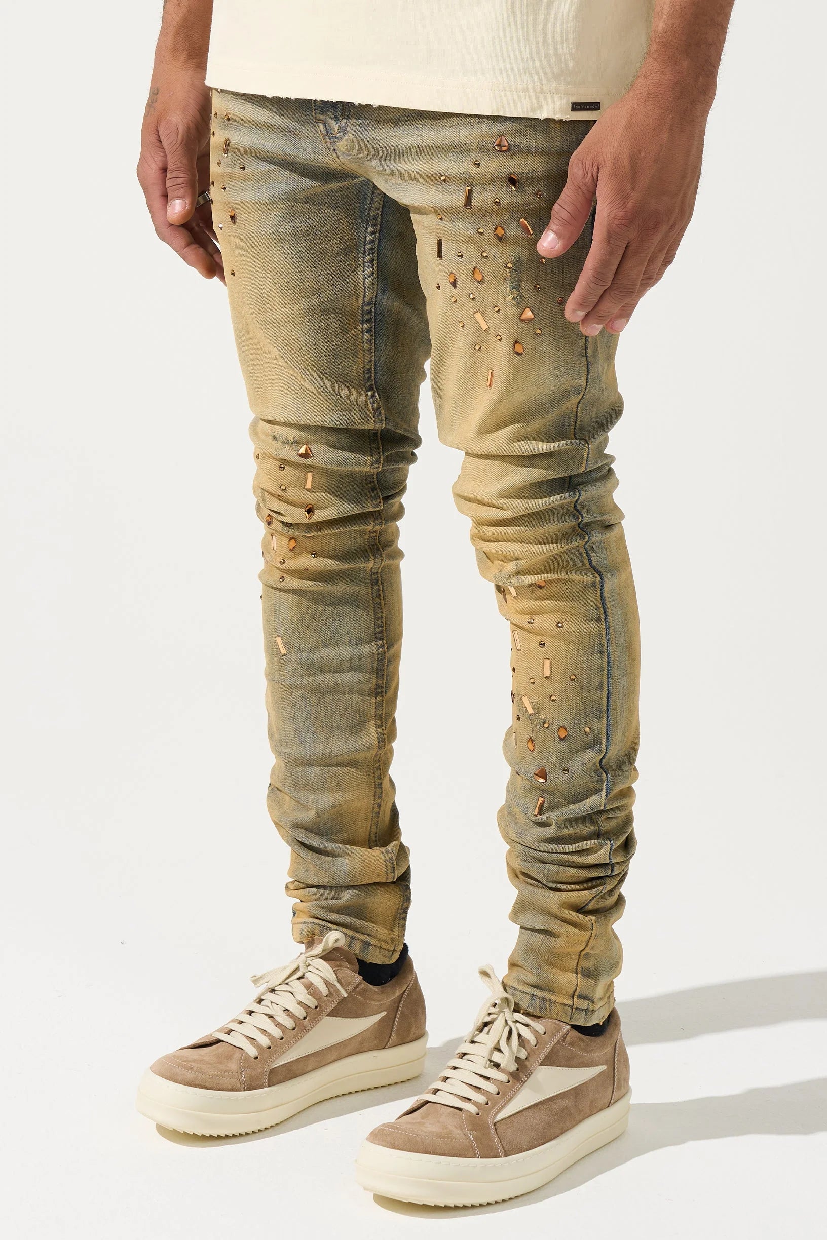 Serenede ''Networth' Jeans - Sand Wash
