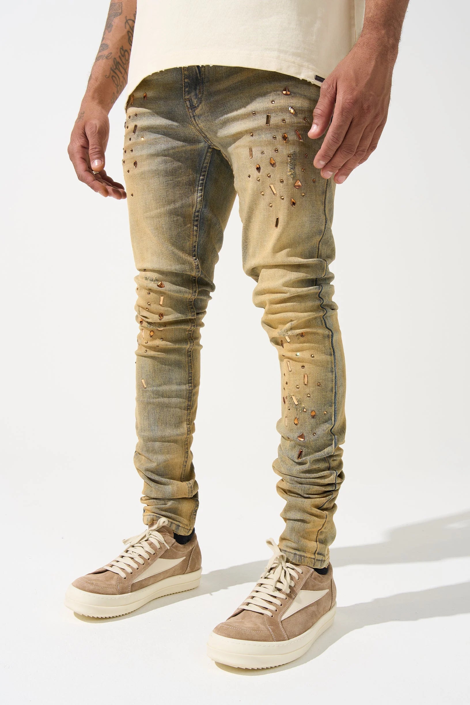 Serenede ''Networth' Jeans - Sand Wash
