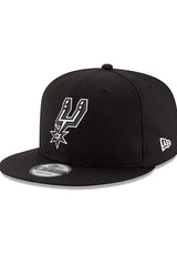 New Era San Antonio Spurs Black 9FIFTY Mens Snapback Hat - BLVD