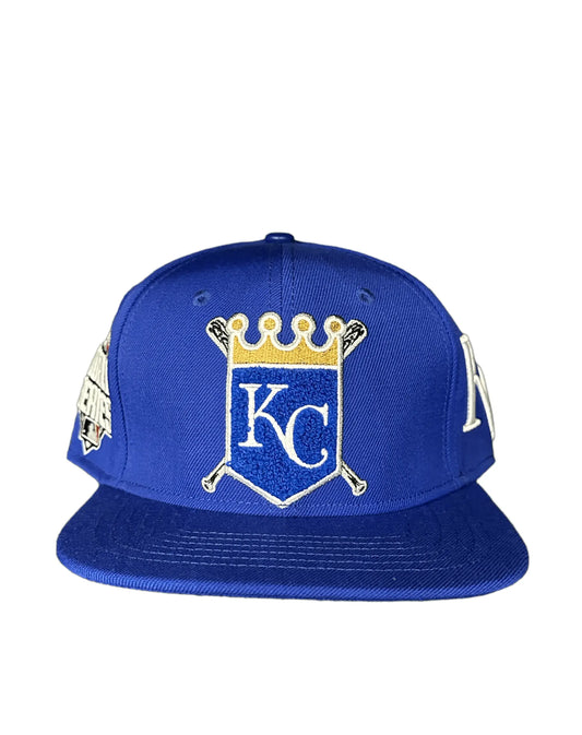 Pro Standard - Kansas City Royals Mashup Snapback Hat - Royal Blue - BLVD