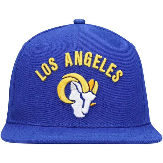 Pro Standard Los Angeles Rams Hat (Royal Blue/ Yellow) - BLVD