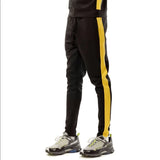 Rebel Minds Track Pants Black Yellow - BLVD