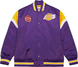 Mitchell & Ness Heavyweight Satin Jacket Los Angeles Lakers - BLVD
