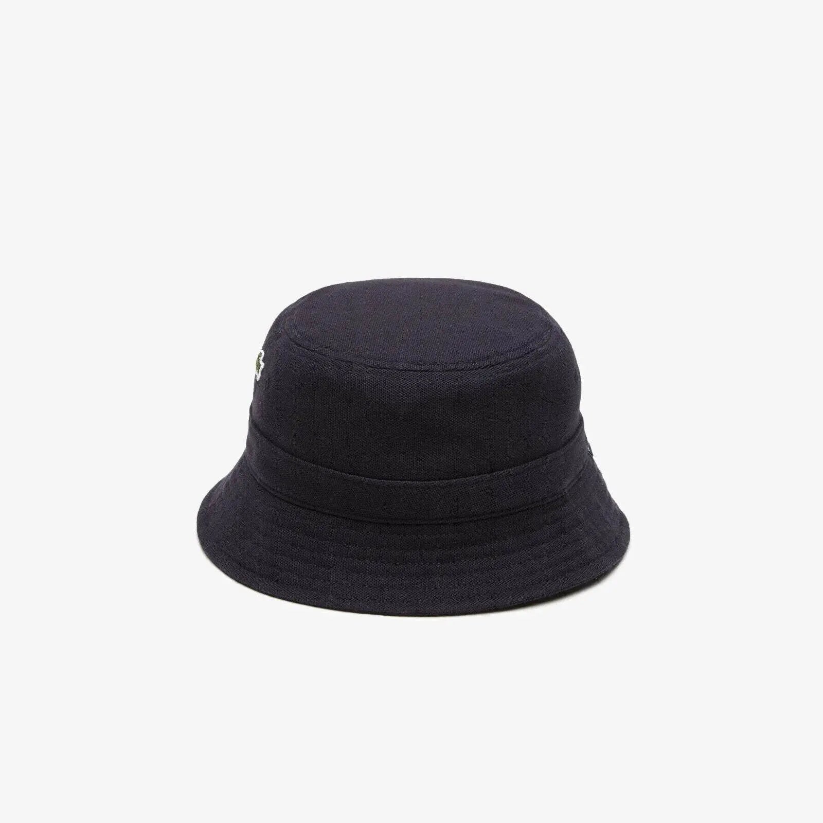 Men's Lacoste Unisex Organic Cotton Bucket Hat - Navy Blue 166 - BLVD